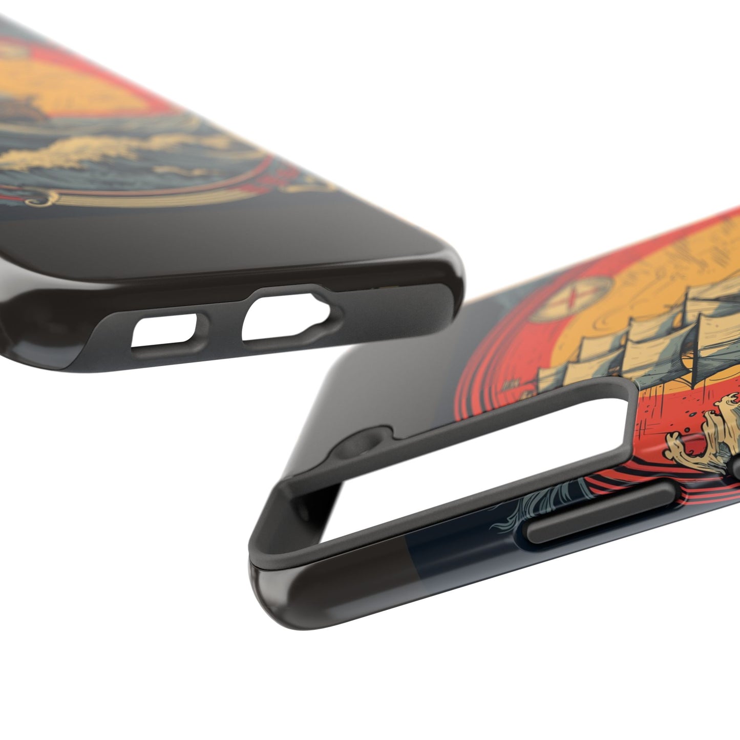 Tall Ship Storm Tough Phone Case