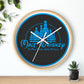 Malt Whiskey Funny Wall Clock | Parody Bar Decor Clock | Whiskey Lover Wall Clock | Home Bar Humor Clock