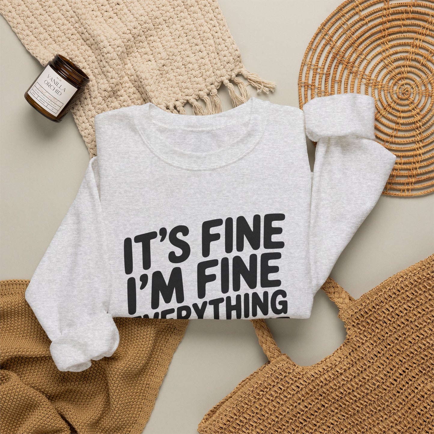 It's Fine I'm Fine Sweatshirt
