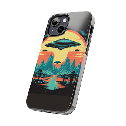 UFO Fleet Tough Phone Case