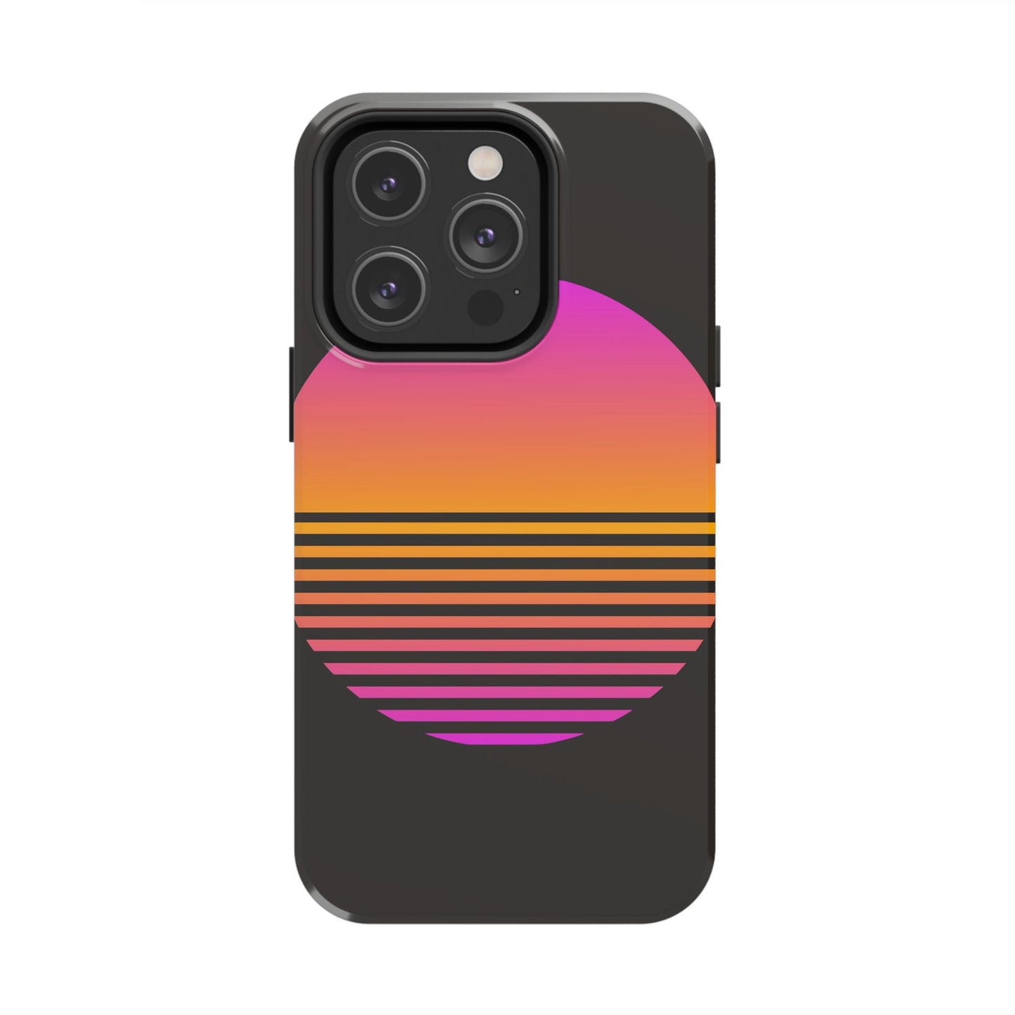 Sunset Grid Tough Phone Case