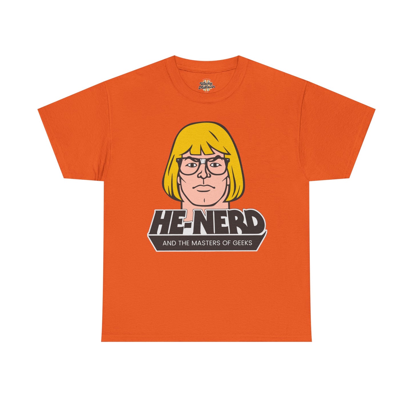 He-Nerd Masters of Geeks Parody T-Shirt