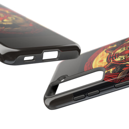 Tiger Wreath Tough Phone Case