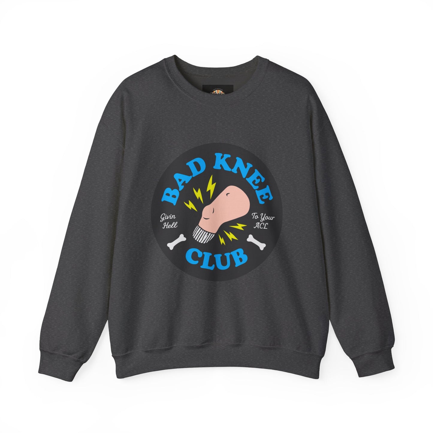 Bad Knee Club sweatshirt | Funny knee pain graphic crewneck