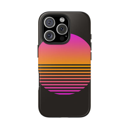 Sunset Grid Tough Phone Case