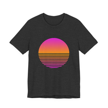 Sunset Grid Tee