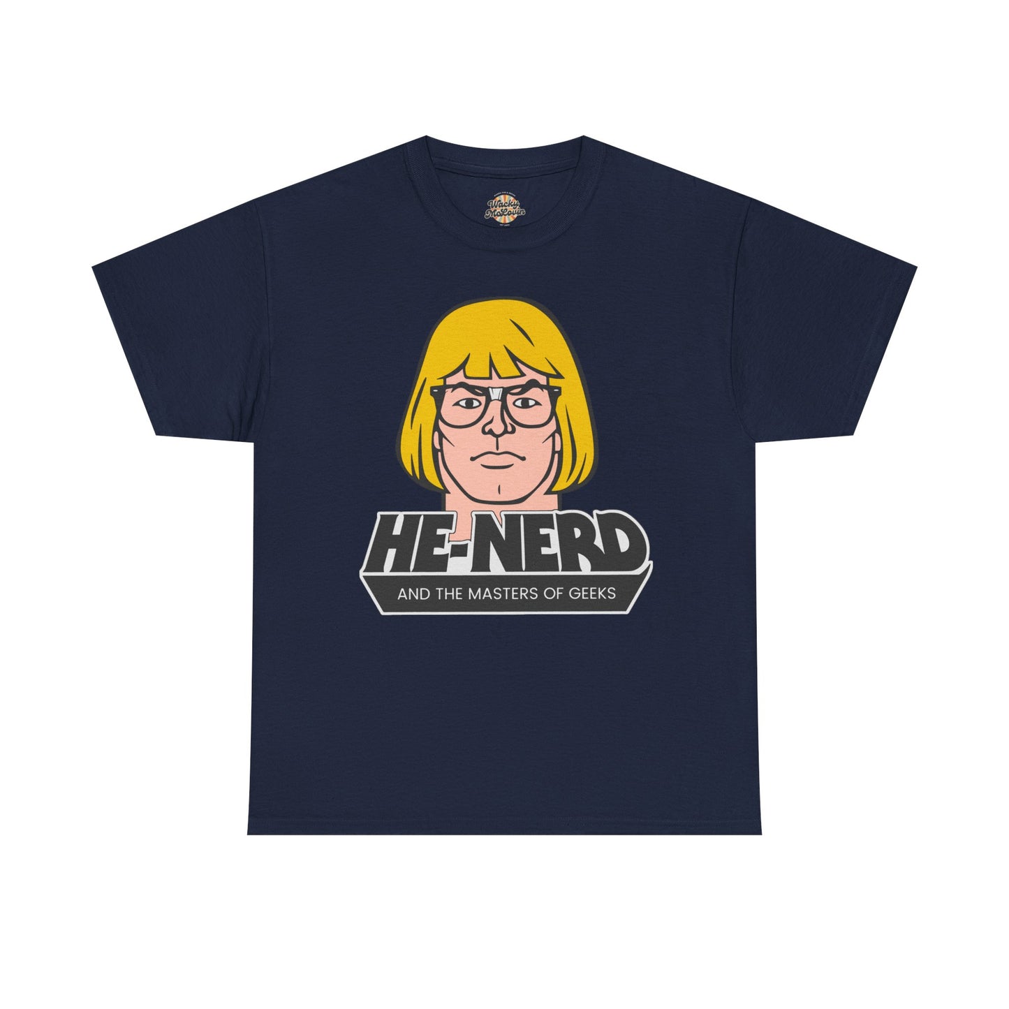 He-Nerd Masters of Geeks Parody T-Shirt