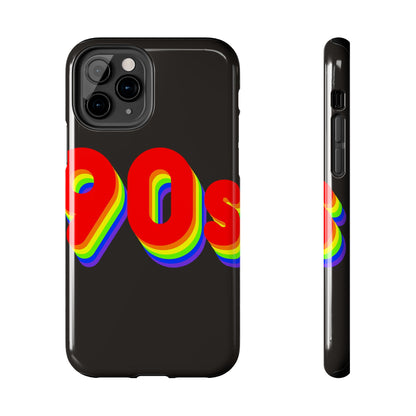 90's Rainbow Tough Phone Case