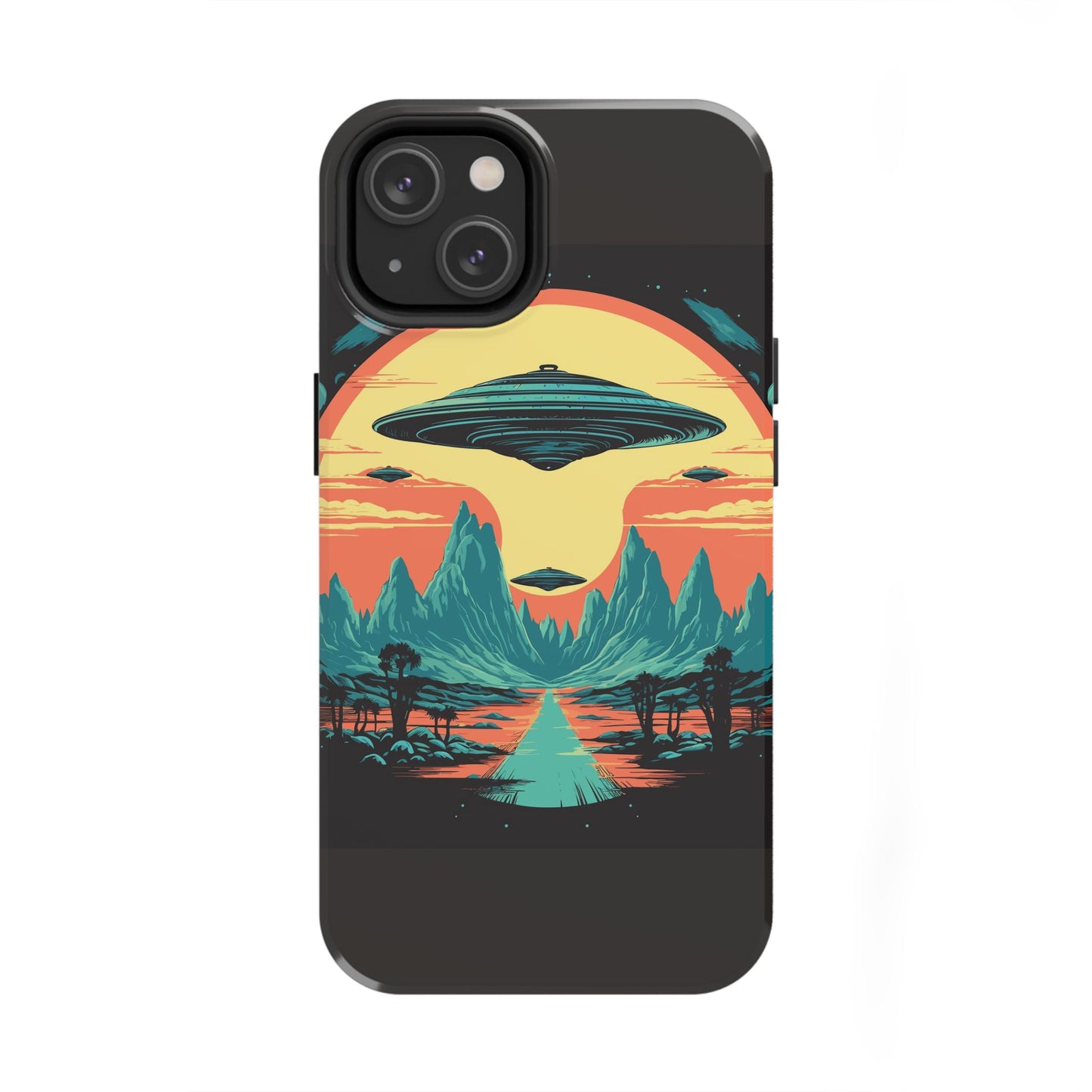 UFO Fleet Tough Phone Case
