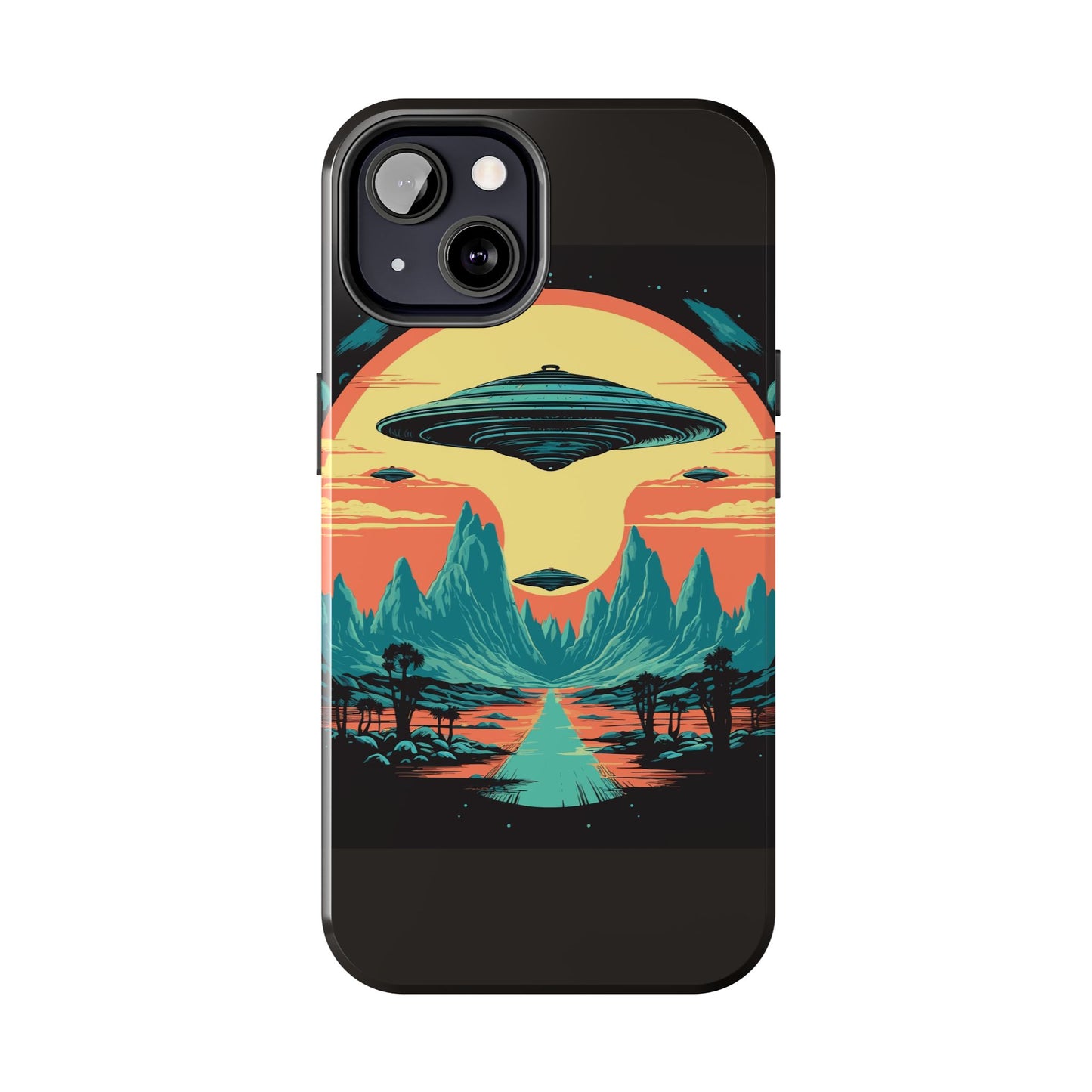 UFO Fleet Tough Phone Case