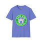 Cats And Coffee Retro Café Tee