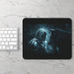 Galactic Hunter & Wolf Mouse Pad | Cinematic Sci-Fi Desk Mat | Gamer Setup Upgrade