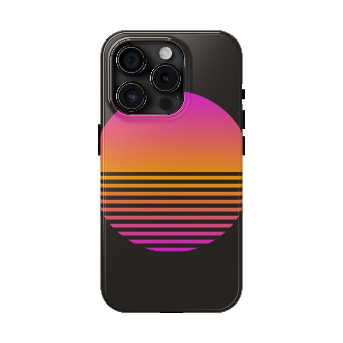 Sunset Grid Tough Phone Case