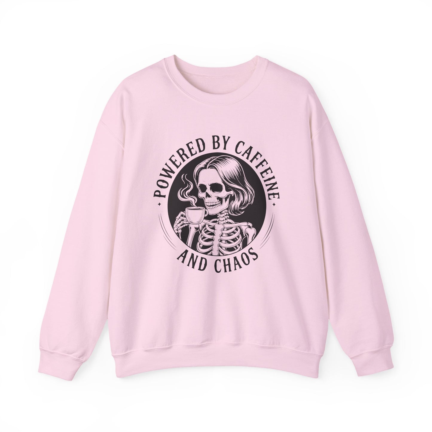 Powered by Caffeine and Chaos Sweatshirt