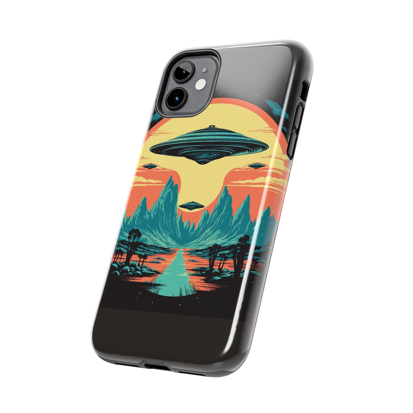 UFO Fleet Tough Phone Case