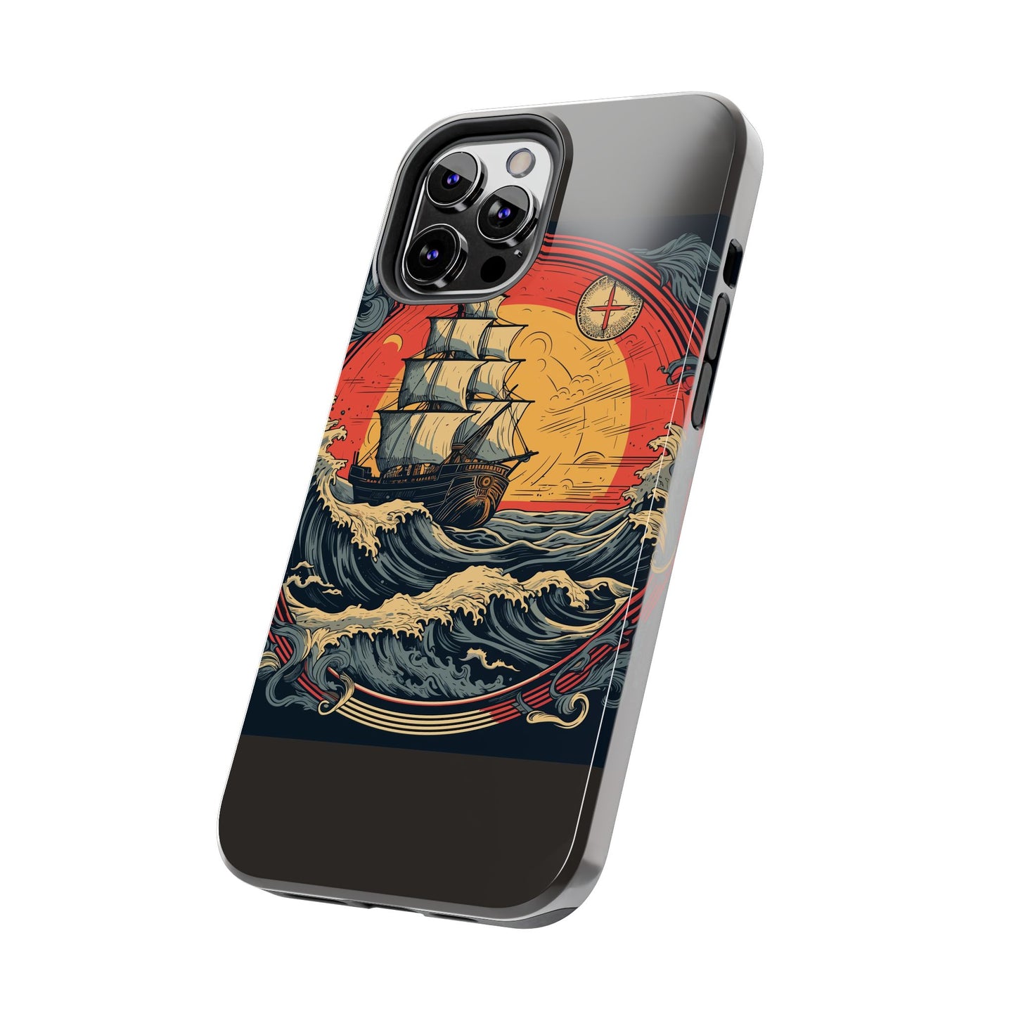 Tall Ship Storm Tough Phone Case
