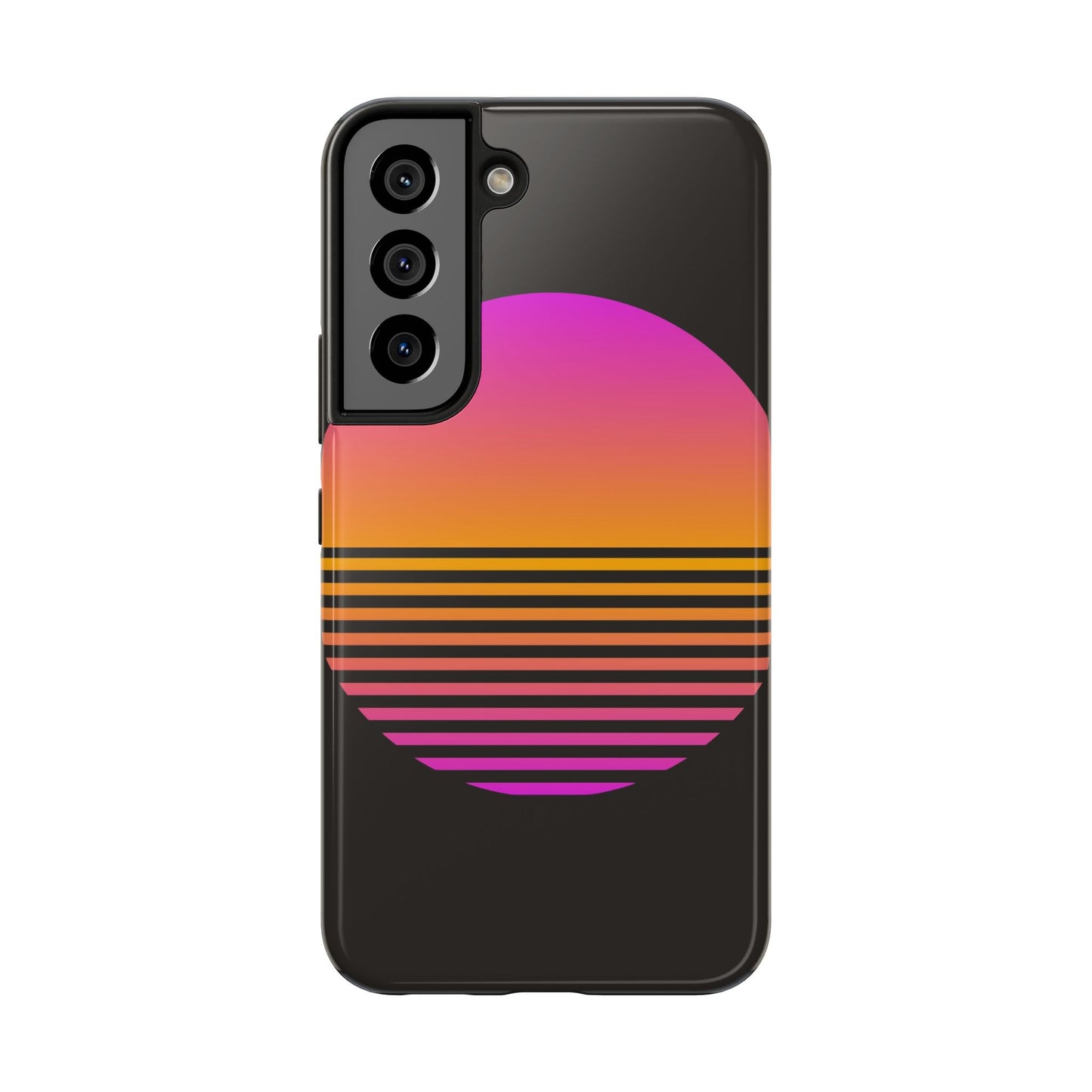 Sunset Grid Tough Phone Case