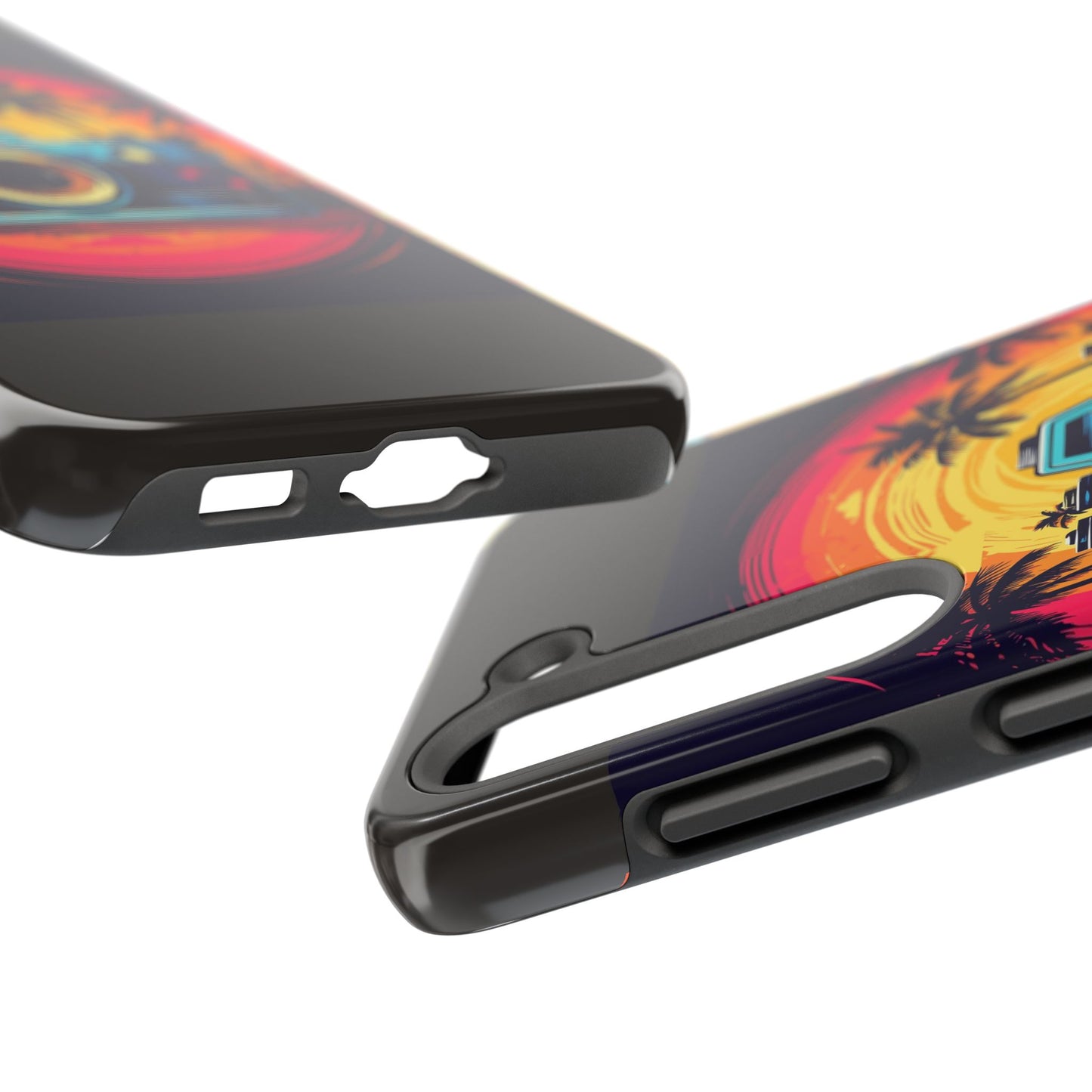 Retro Camera Sunset Tough Phone Case