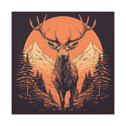 Forest King Canvas Print