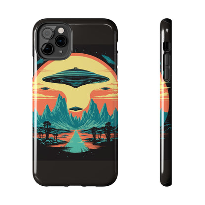 UFO Fleet Tough Phone Case