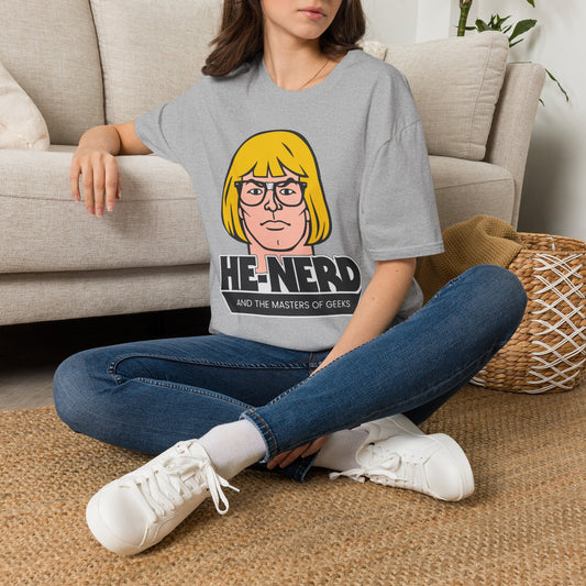 He-Nerd and the Masters of Geeks Tee