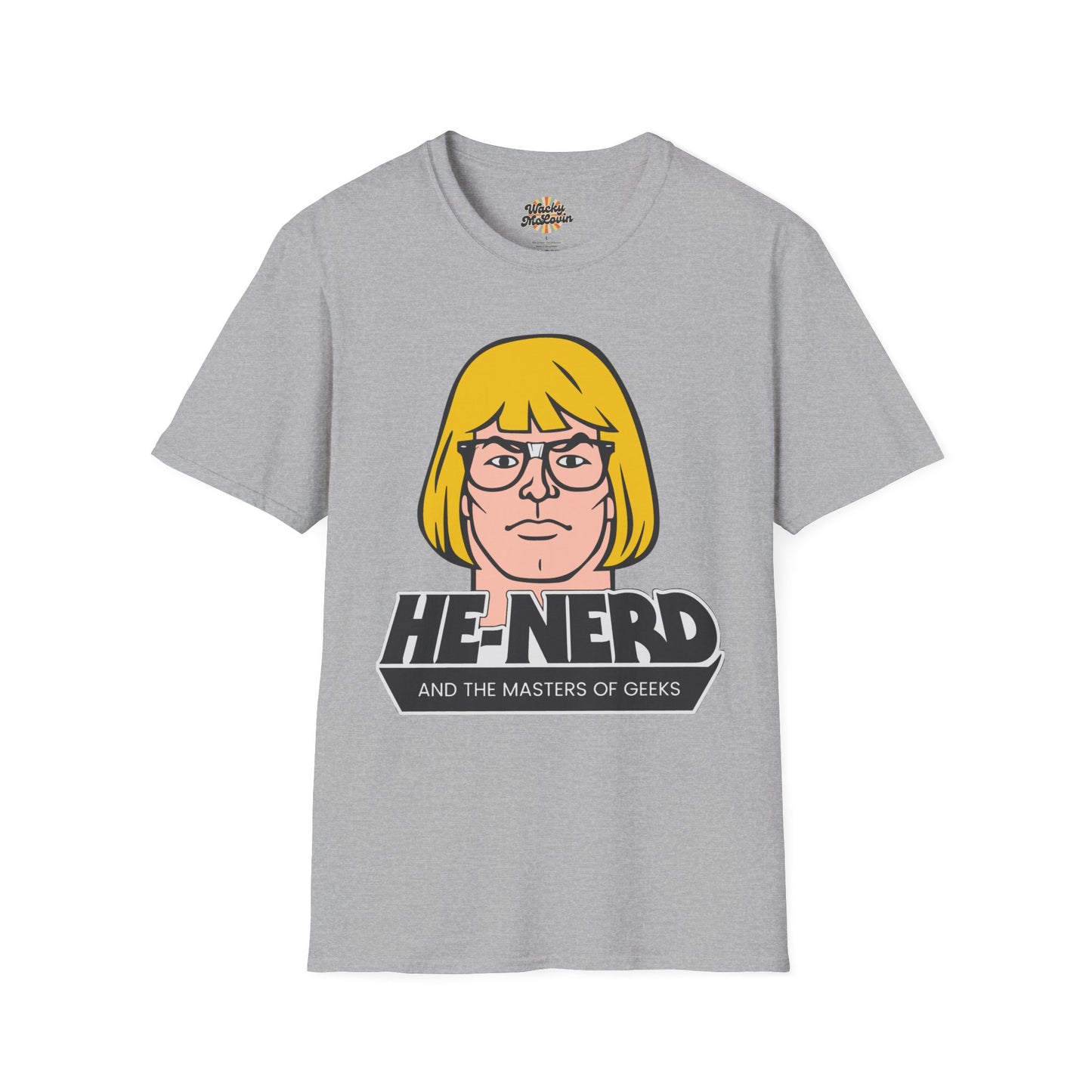 He-Nerd and the Masters of Geeks Tee