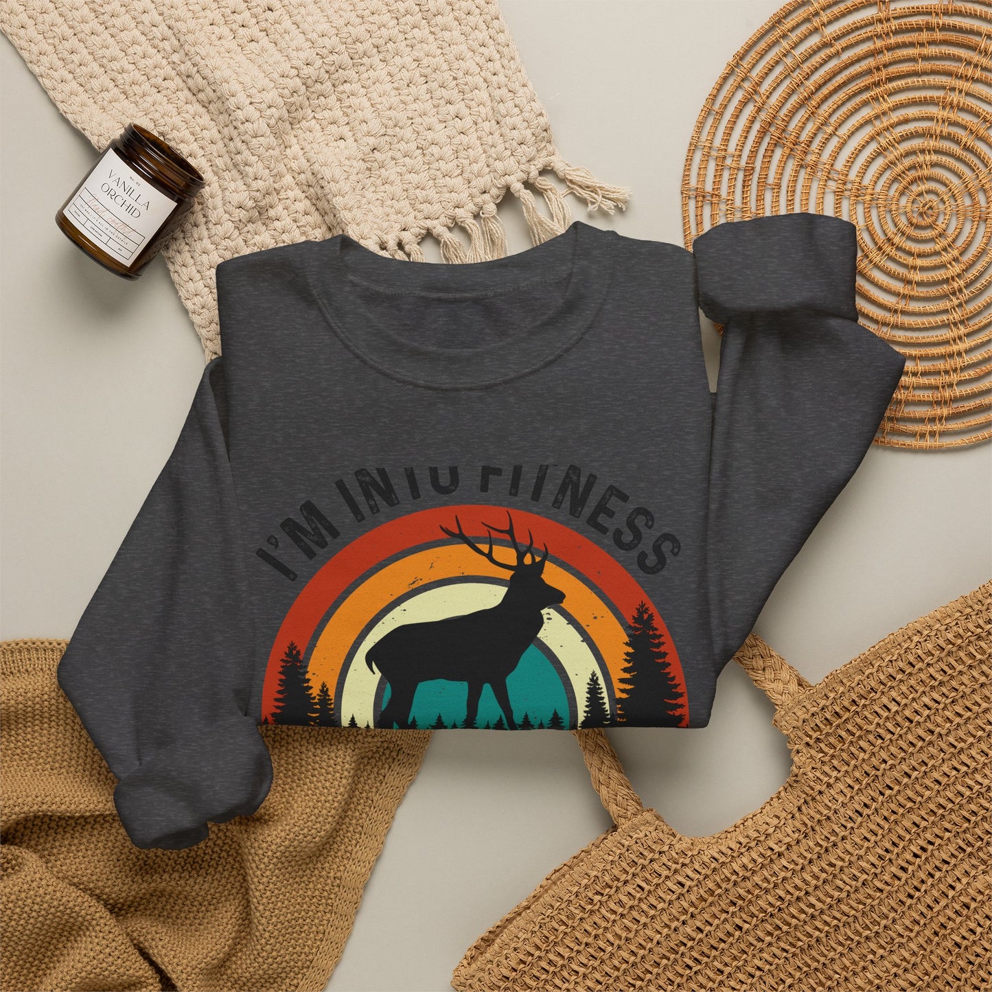 Fit'ness Deer In My Freezer Sweatshirt