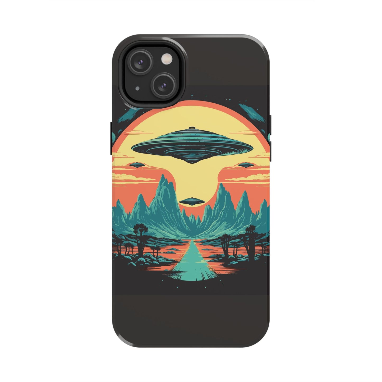 UFO Fleet Tough Phone Case