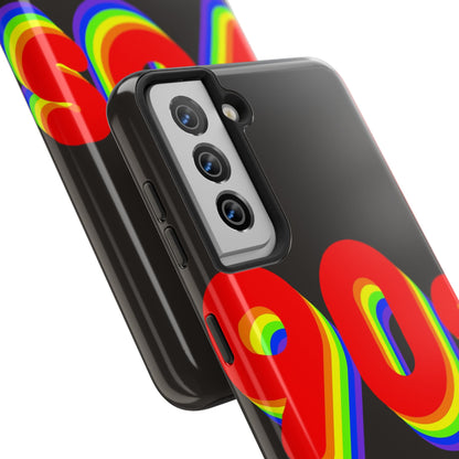 90's Rainbow Tough Phone Case