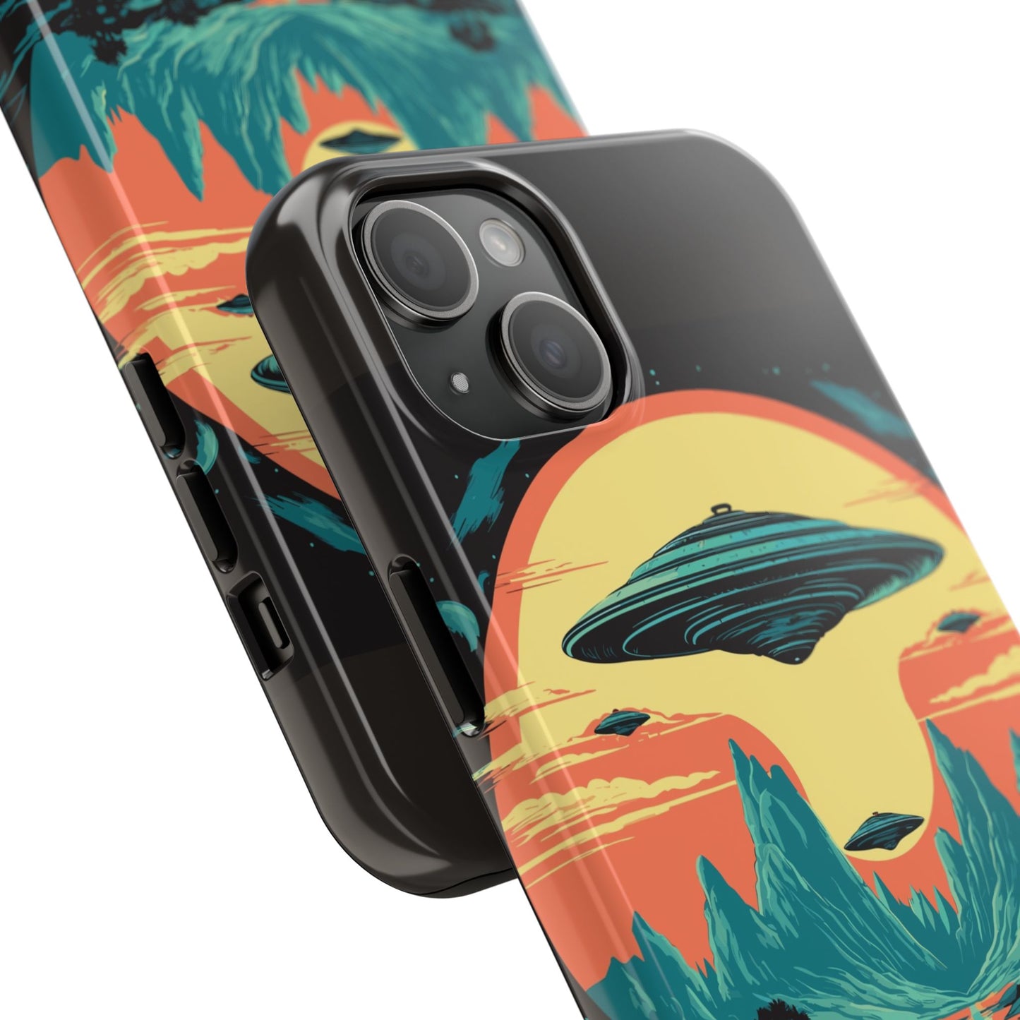 UFO Fleet Tough Phone Case