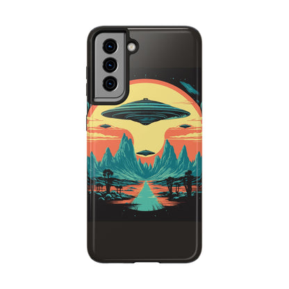 UFO Fleet Tough Phone Case