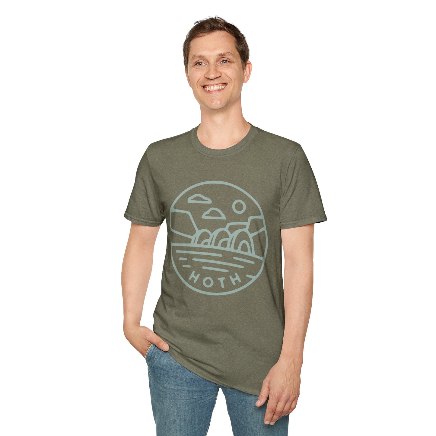 Hoth Retro Planet Adventure Tee