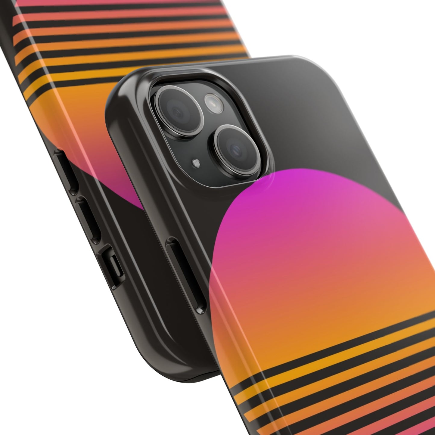 Sunset Grid Tough Phone Case