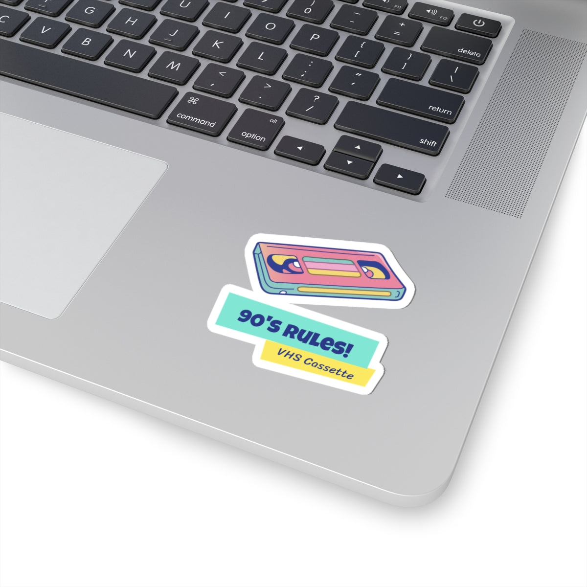 90's Rules! Kiss-Cut Sticker