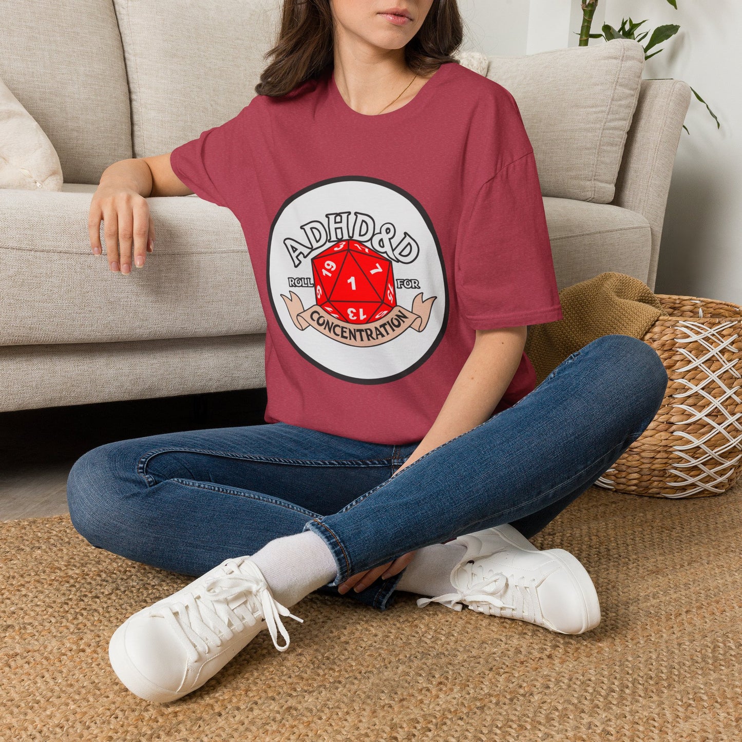 ADH&D: Roll For Concentration Tee