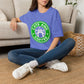 Cats And Coffee Retro Café Tee