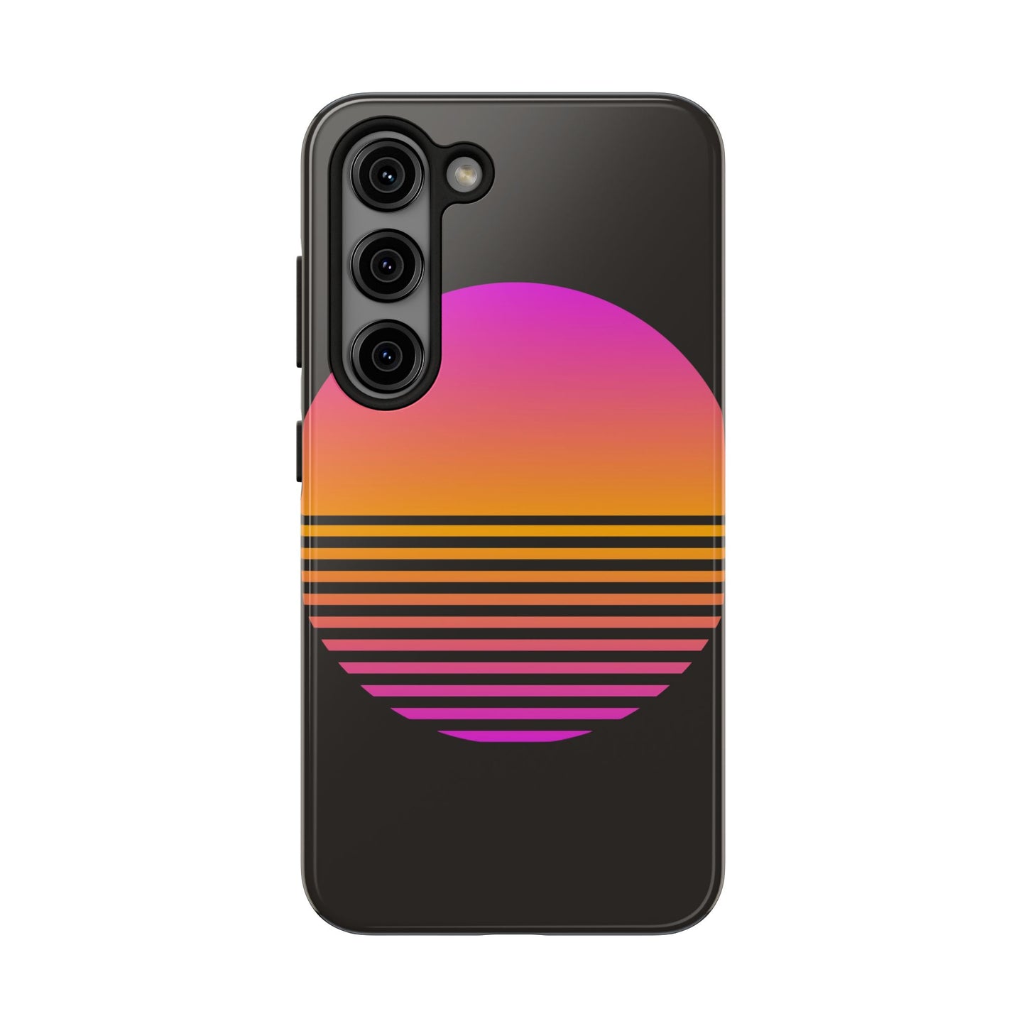 Sunset Grid Tough Phone Case