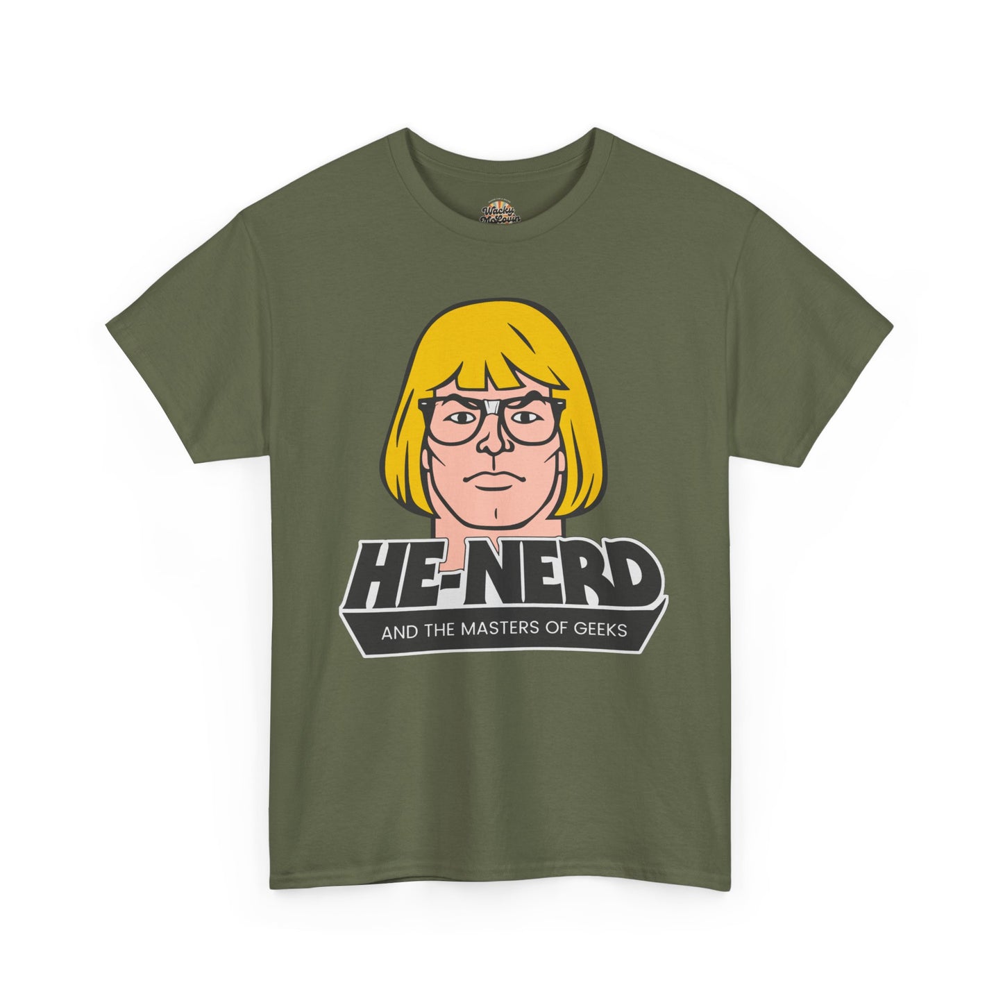 He-Nerd Masters of Geeks Parody T-Shirt