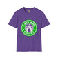 Cats And Coffee Retro Café Tee
