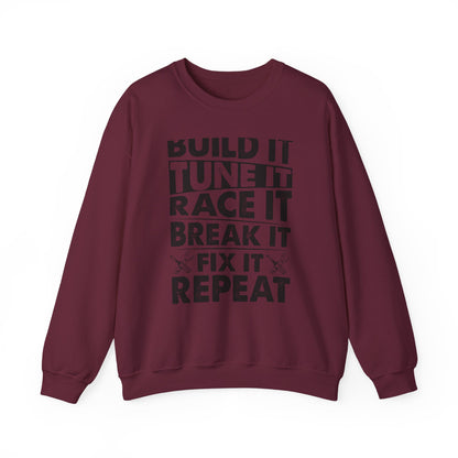 Build It Tune It Race It Sweatshirt