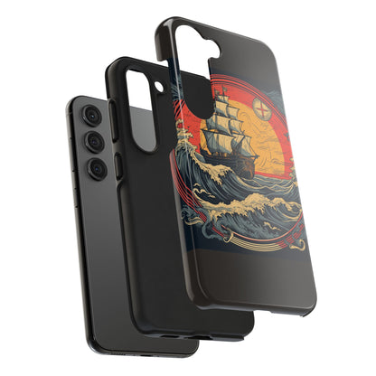 Tall Ship Storm Tough Phone Case