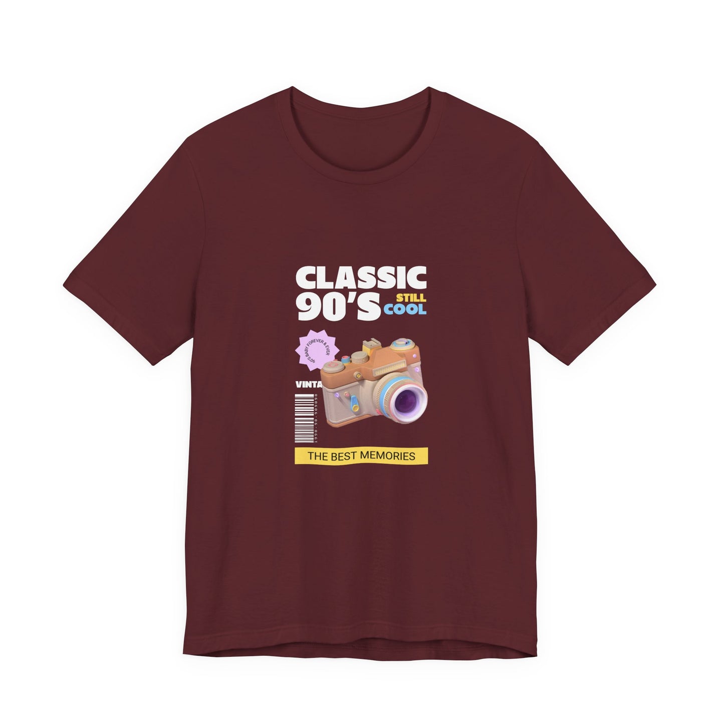 Classic 90's Still Cool Camera Tee