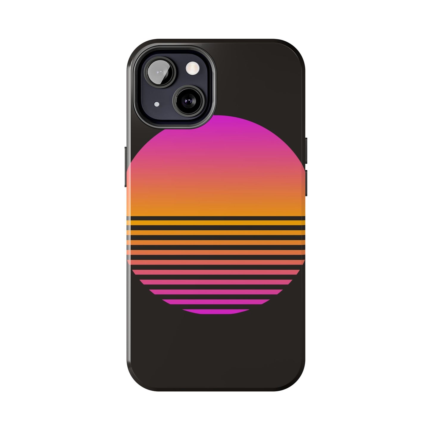 Sunset Grid Tough Phone Case