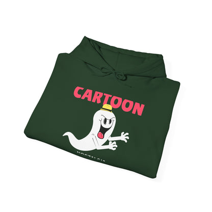 Retro Cartoon Ghost Hoodie