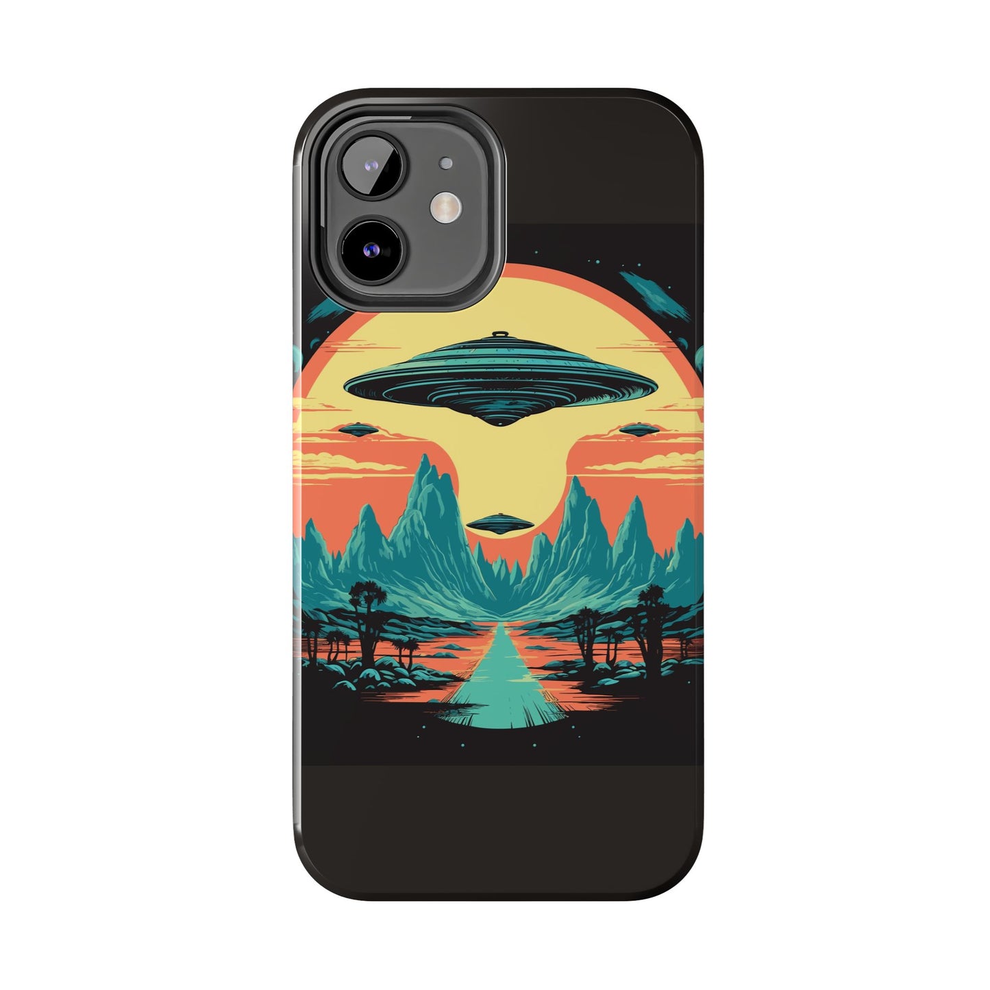 UFO Fleet Tough Phone Case