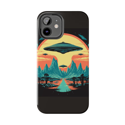 UFO Fleet Tough Phone Case