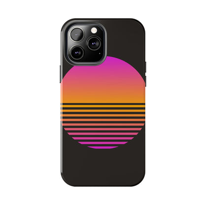 Sunset Grid Tough Phone Case