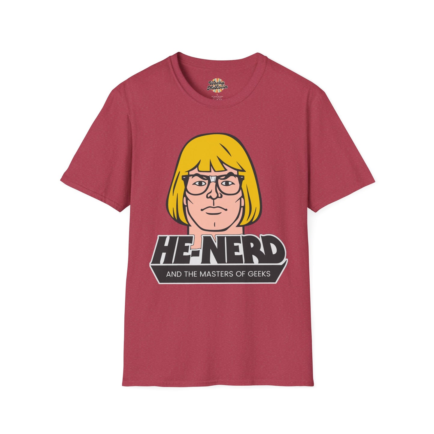 He-Nerd and the Masters of Geeks Tee