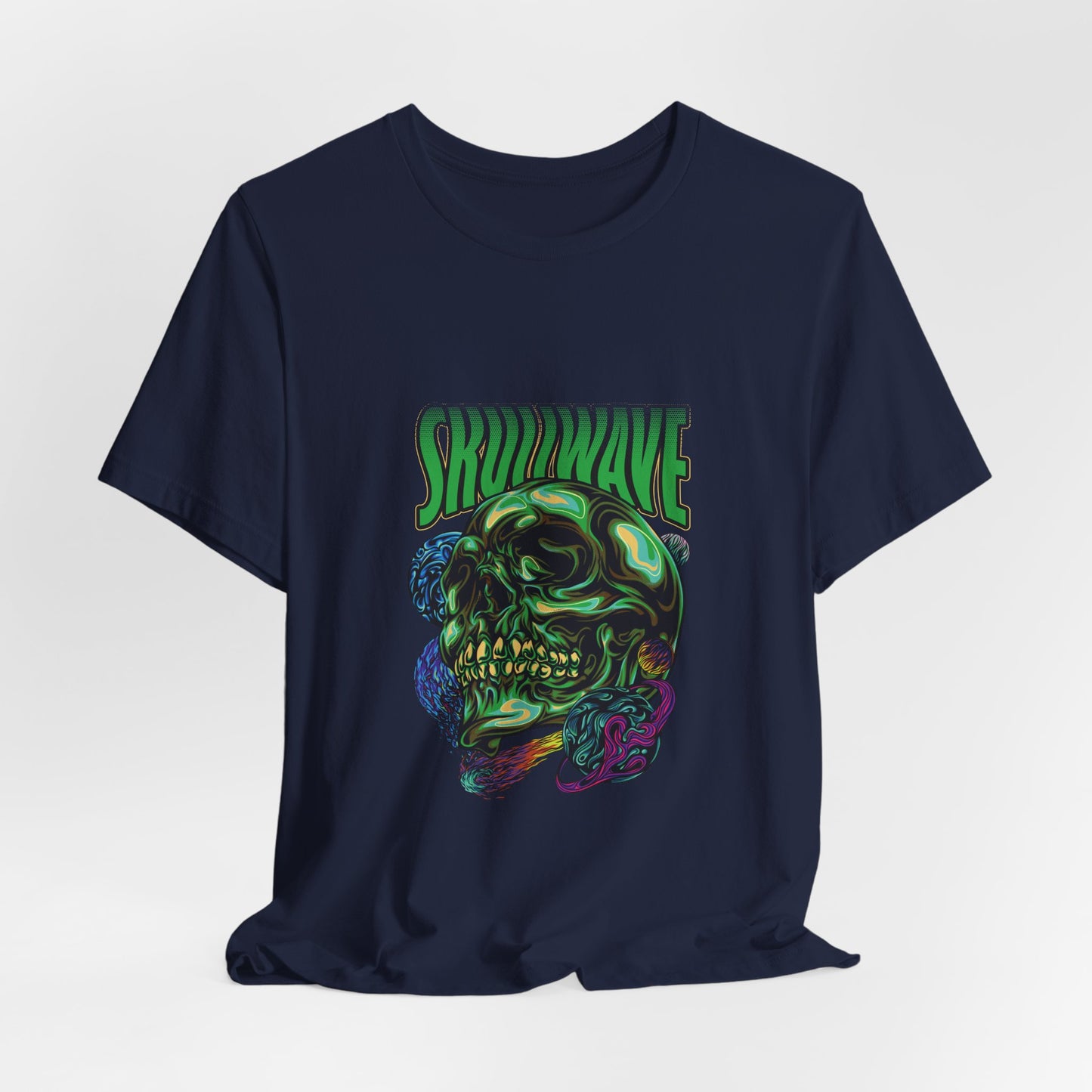 Skullwave Melting Skull Streetwear Tee