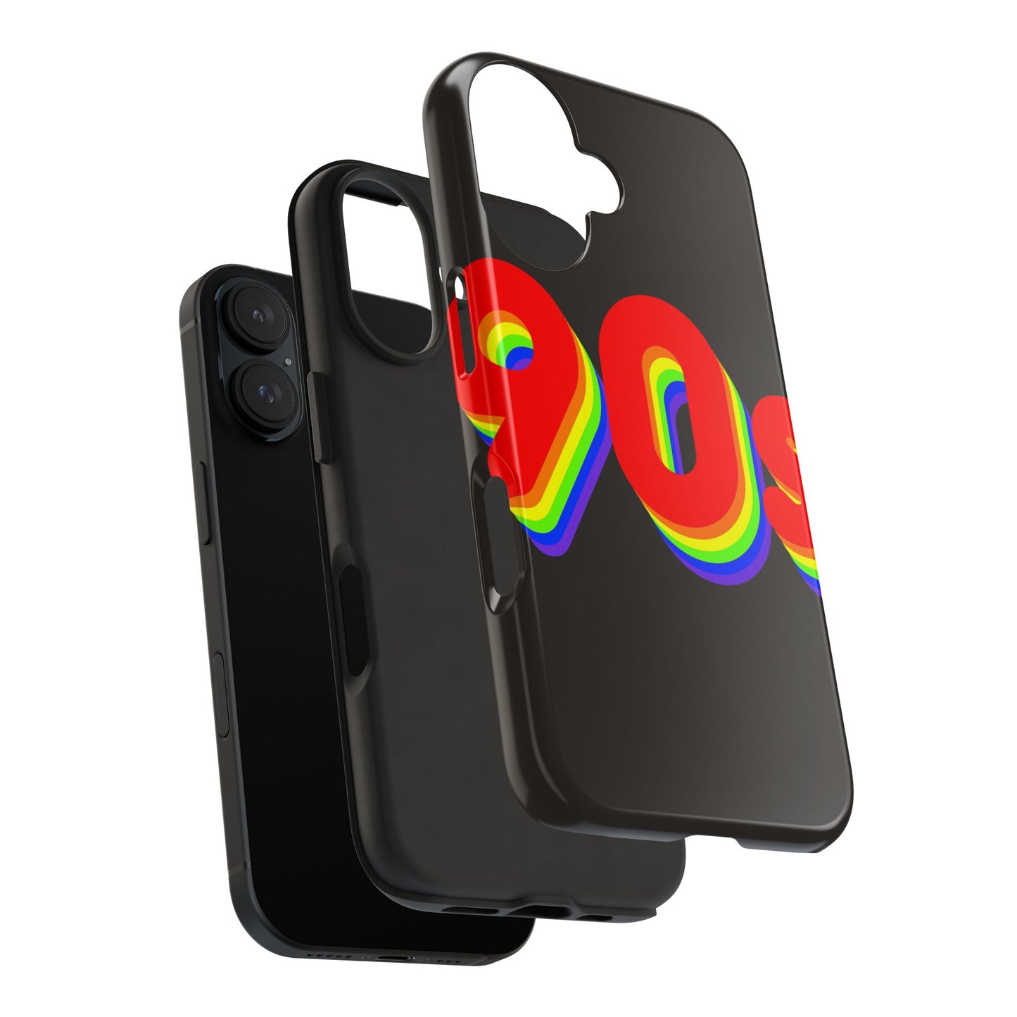 90's Rainbow Tough Phone Case